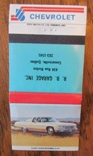 1976 CHEVROLET CAR DEALER: COWANSVILLE, QUEBEC -H5