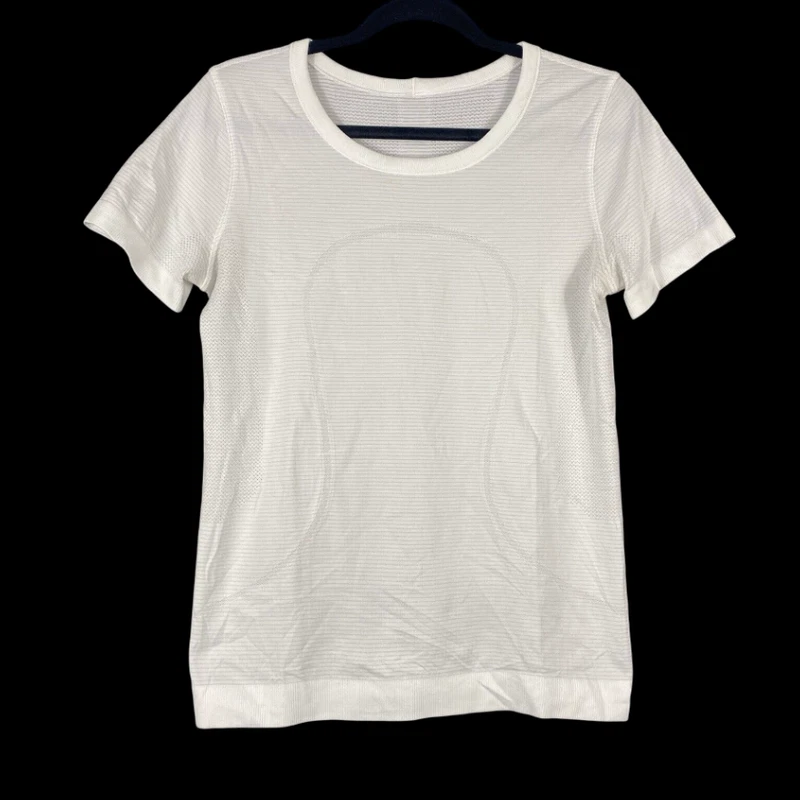 lululemon vented athletic workout training shirt