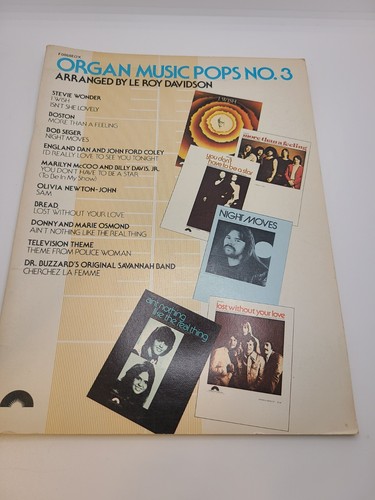 VINTAGE Chord Organ Music Pops Number 3 Arranged By Roy Davidson - Picture 6 of 7