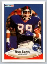 1990 Fleer - #64 Mark Bavaro
