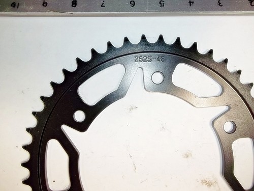 HONDA CBR600RR VORTEX 46T REAR SPROCKET 12100533 CBR600F4i CBR600 CBR 600 jh - Picture 3 of 6