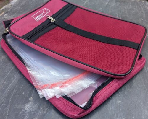 WSB Deluxe Rig Wallet Sea Fishing Red Tackle Trace Beach Storage Fishing Tackle - Picture 10 of 13