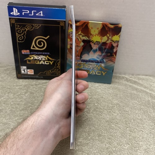 Naruto Shippuden: Ultimate Ninja Storm Legacy PS4 artbook completo 4 giochi CIB - Foto 6 di 23