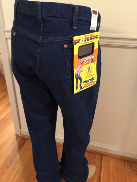 NWT WRANGLER 13MWZPW Original Fit MEN Blue Denim Jeans Pant Boot Cowboy 40x34 | eBay