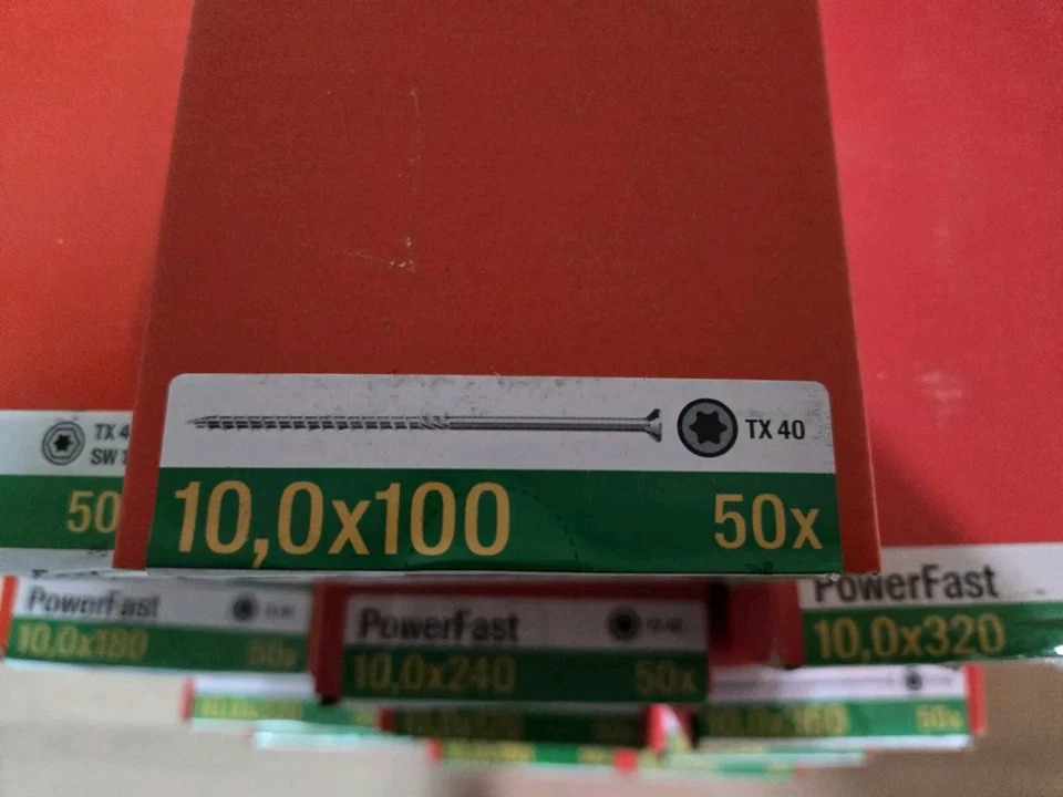 10/20/50 kg Restposten FISCHER TORX  Holz-/ Spanplattenschrauben PowerFast - Bild 4 von 4