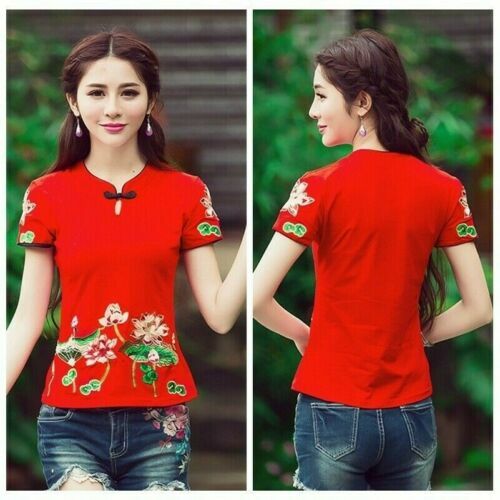 Blouse Hasting & Smith Manches Courtes Fleurs Jaunes - Taille Petite S - Occasion Très Bon état