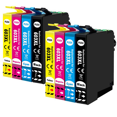 Druckerpatronen für Epson 603 XL XP-2100 XP-3100 XP-4100 WF-2810 DWF WF-2830 DWF