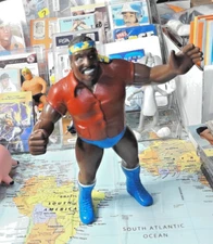 Vintage 1986 SD Jones Rare WWF LJN Titan Sports 8" Wrestling Action Figure