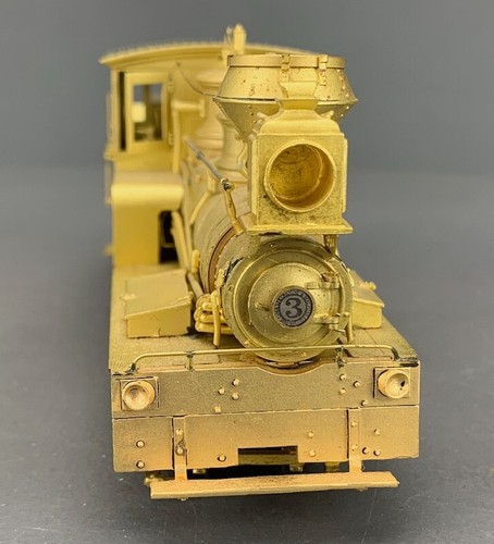 On2 Brass Overland Models OMI-0131 Gilpin Shay #3 w/Grandt Line Drive O1120 - Picture 3 of 19