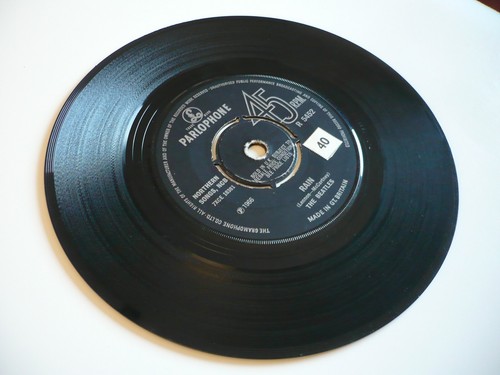 The Beatles Paperback Writer / Rain 7" Vinyl UK 1966 1st Press 2/2 KT Single - Picture 7 of 8