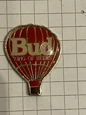Bier Ballon Pin - Bud King of Beers