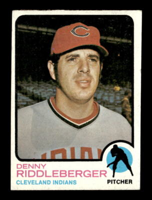 1973 Topps #157 Denny Riddleberger Cleveland Indians VG-EX
