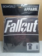 Fallout 4 T-shirt Black (S), Bethesda, Bio World, ORIGINAL Licensed **NEW**