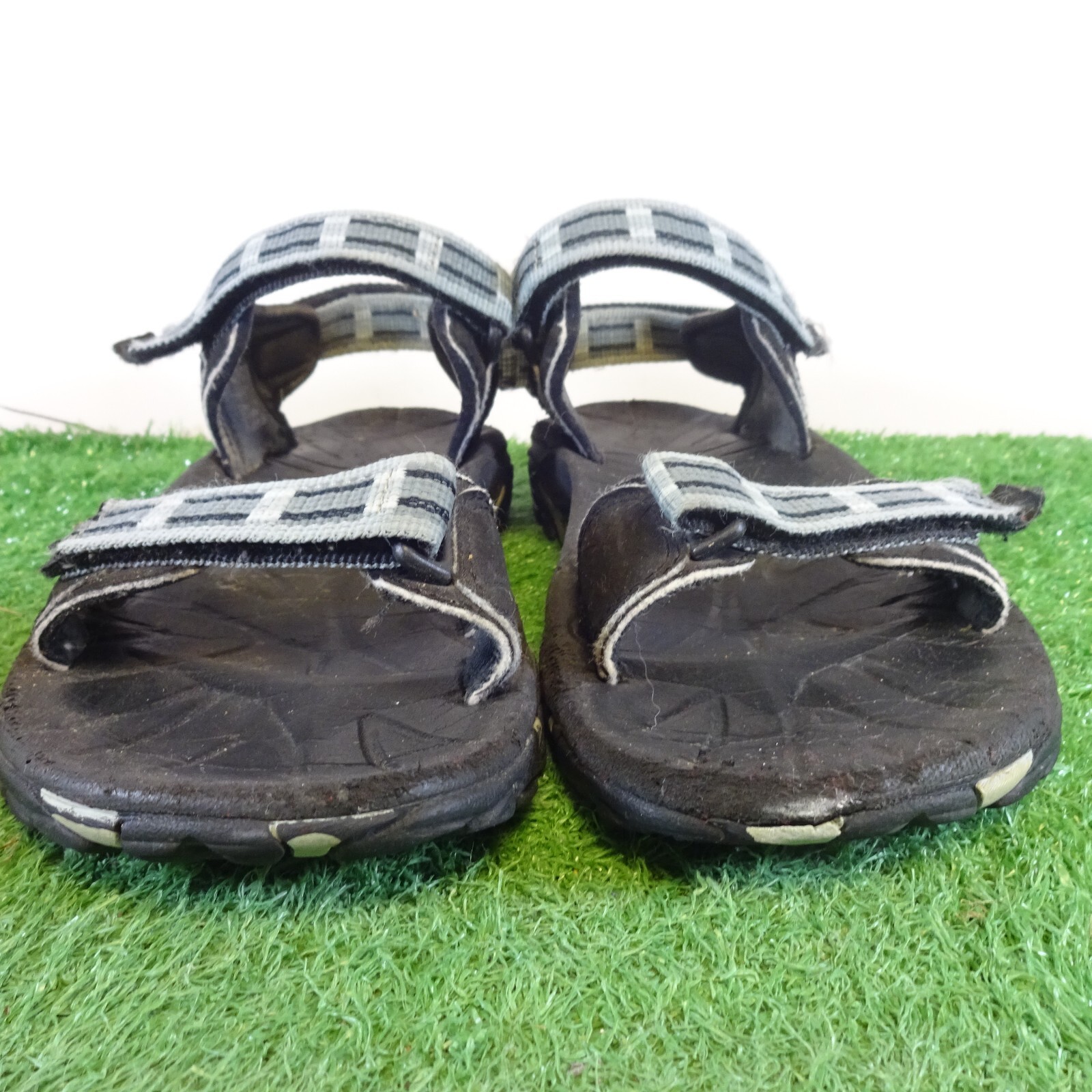 Sandali Merrell taglia 8 scarpe uomo slip on pelle passeggio cinturino estivo Vibram