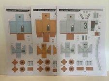 Silent Running Robot Drone DEWEY HUEY LOUIE Paper Model Kit China Import