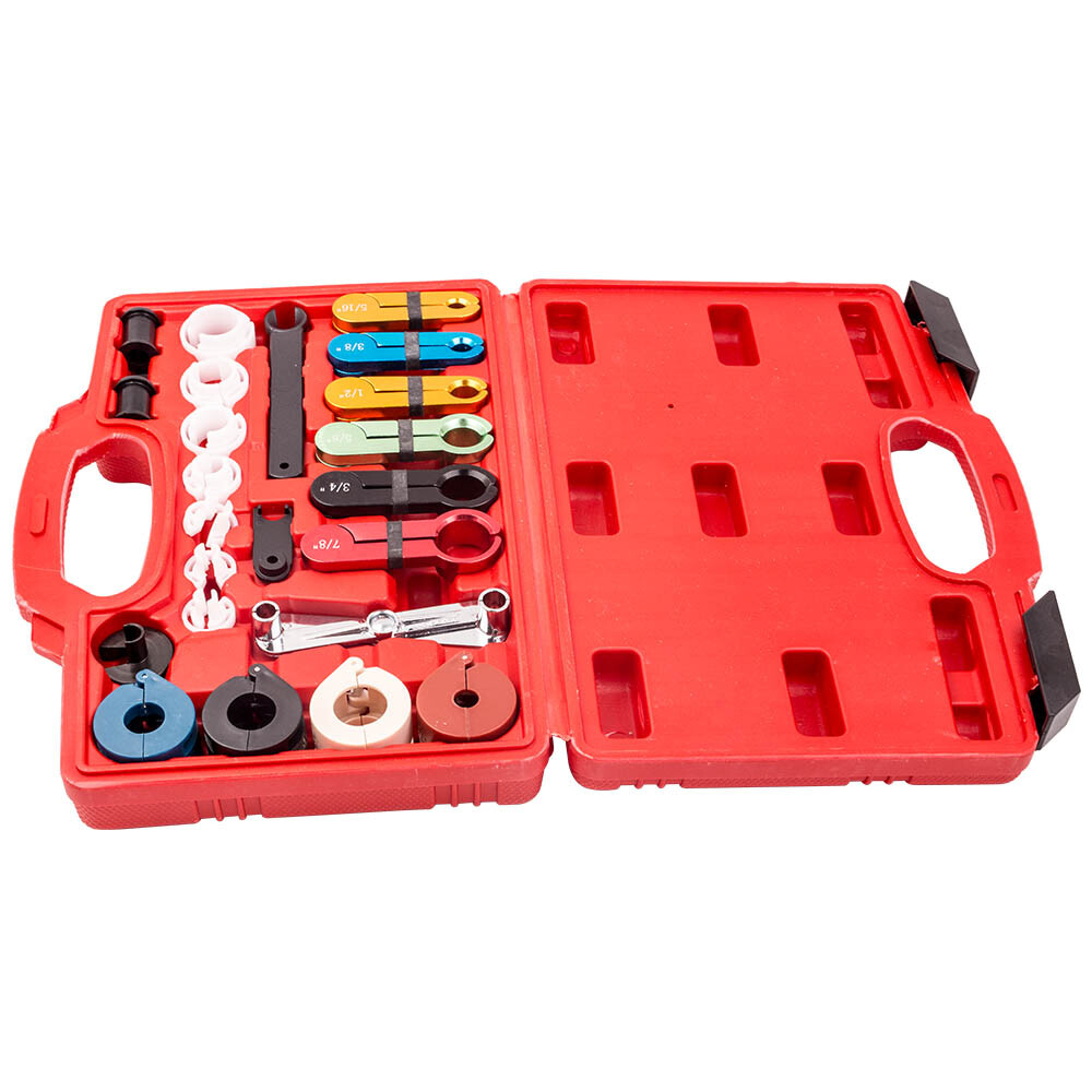 A/C Transmission Hose Fuel Oil Line Air Line Disconnect Tools Kit For Ford 1/2""