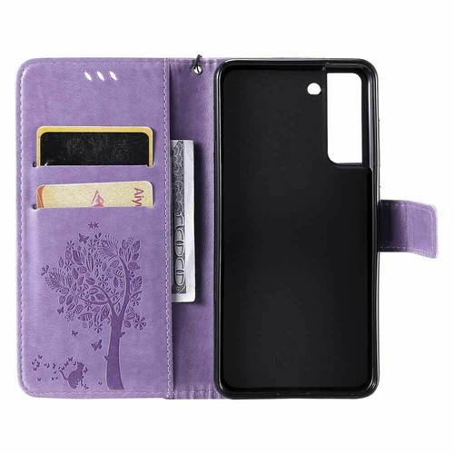 For Samsung S21 FE S20 S10 S9 S8 Plus S7 Wallet Card Holder Leather Case Cover - Picture 41 of 49
