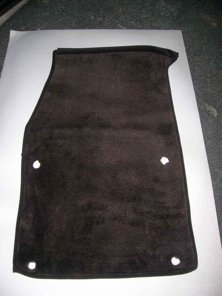 Tapis de sol arriere Alpine A310 marron moquette origine