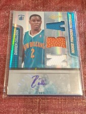 2010-11 Absolute RC Premier Materials Darren Collison Triple Game Used Auto/499