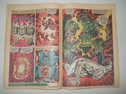 FANTASTIC FOUR #57 VG ( 1966 ) DOCTOR DOOM, SILVER SURFER, WIZARD, SANDMAN KIRBY - Bild 12 von 19