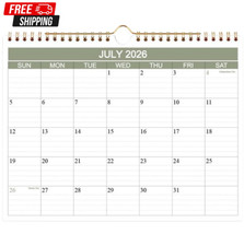 2026-2027 Calendar- Wall Calendar 2026-2027 Runs from July 2026 to December