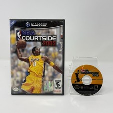 NBA Courtside 2002 Nintendo GameCube Kobe Bryant Disc Case No Manual Tested