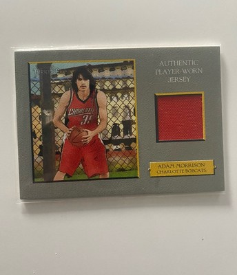 2006 Topps Turkey Red Adam Morrison Relic TRR-AM Charlotte Bobcats Player Worn