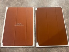 OEM APPLE PRO 10.5" iPad 7th  Air 3rd Gen LEATHER SMART COVER Saddle BROWN
