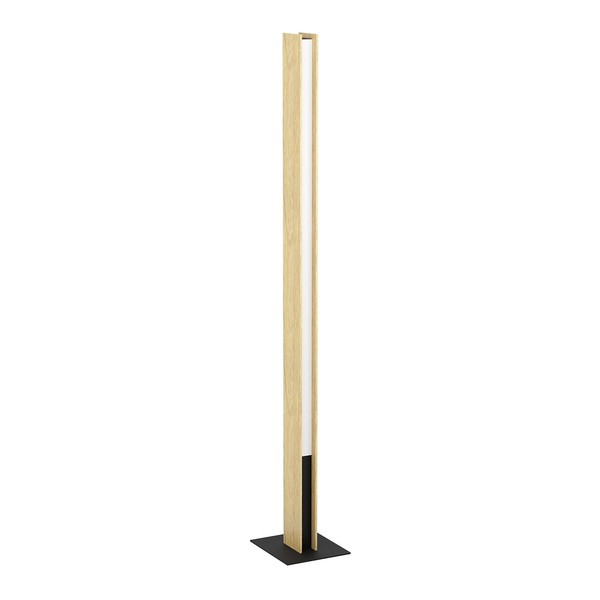 Piantana Moderna Anchorena-Z Legno Marrone Luce Led Integrato 35W-image