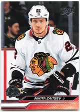 2023-24 Upper Deck #292 Nikita Zaitsev Chicago Blackhawks