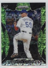 2019 Panini Prizm Tier III Lime Green Donut Circle /199 Connor Sadzeck #292 12gr
