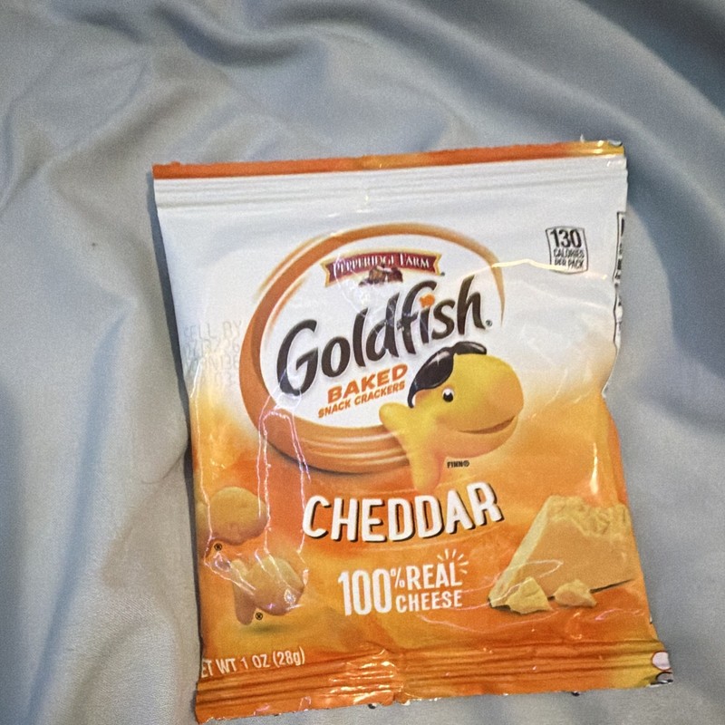 Pepperidge Farm Goldfish Cheddar Snack Crackers 100% Real Cheese 1 oz Bag
