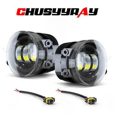 For 2022 2023 2024 Corolla Cross Switch Wire Bracket White LED Fog Lights