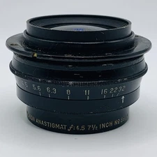 Ilex Paragon Anastigmat f4.5 7 1/2" Len #5914