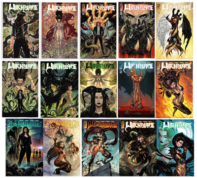Witchblade 5 6 7 8 9 10 11 12 13 15 18 19 MAIN Cover A & 14 16 17B SET 2024-2026