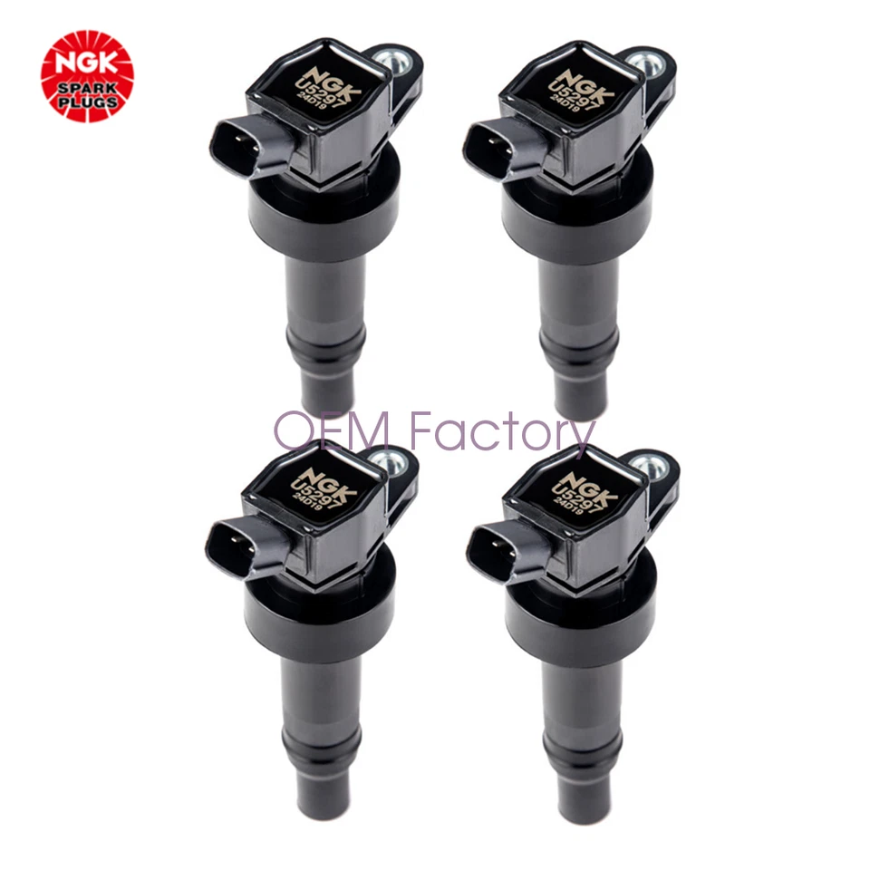 27301-2B100 OEM 4 pcs NGK Ignition Coils for Hyundai Veloster 2013-2017 1.6L Foto 4 de 4