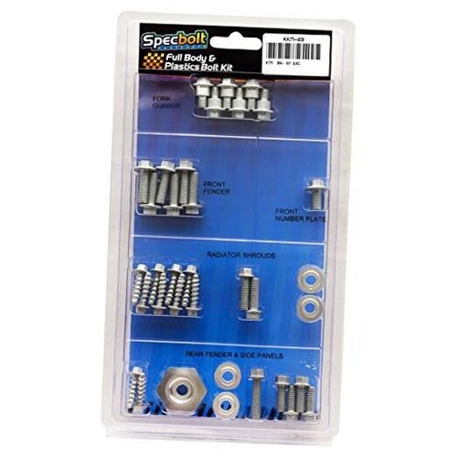 Full Body & Plastics Bolt Kit fits all: KTM EXC (2004-2007) #49