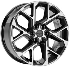 Alloy Wheels 20" Velare VLR-6S Black Polished Face For Cadillac XT5 16-24