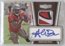 2010 Topps Unrivaled Relics 189/349 Arrelious Benn #UAP-AB Patch Auto 2k0