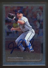 1999 Topps Chrome JOHN JAHA Signed Card autograph auto BREWERS A'S