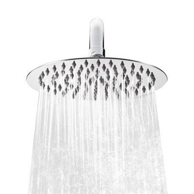 Stainless Steel Rain Shower Head, Luxury Modern Bathroom Fixed Overhead Showe...