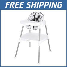 4-in-1 High Chair for Baby  Toddler, Pop Star Gray