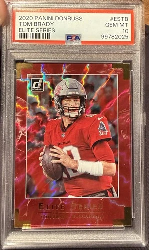 2020 Panini Donruss Tom Brady Elite Series #ESTB - PSA 10