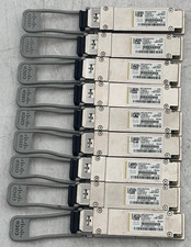 Lot of 9 Cisco QSFP-40G-SR-BD - 40GB Transceiver Module 10-2945-02