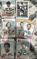 Topps NFL Football 7 Card Lot Dallas Cowboys Jordan Washington Morton Hayes