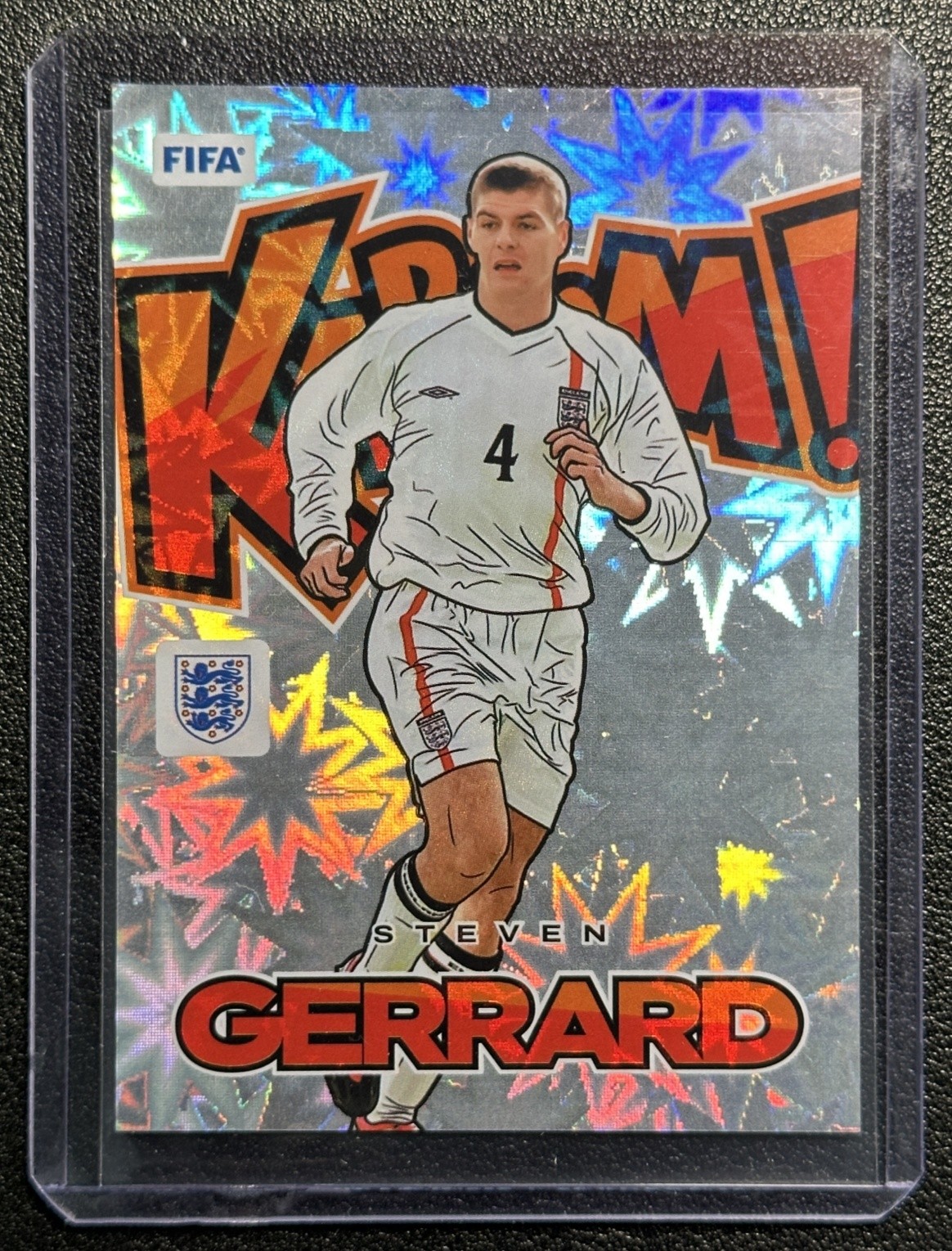 STEVEN GERRARD 2024-25 PANINI DONRUSS #21 KABOOM ENGLAND SP
