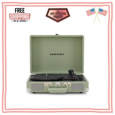 Crosley Cruiser Premier Bluetooth Vinyl Record Player Mint