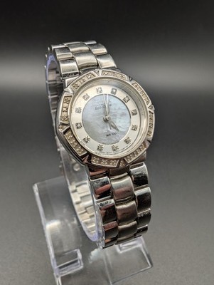 CITIZEN Serano Eco Drive MOP Dial SS Women's Watch EP5830-56D
