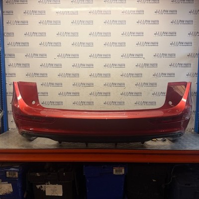 AUDI SQ5 QUATTRO MK1 REAR BUMPER W/PARKING SENSORS VULKAN RED LY3M 2016