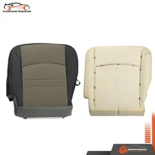For Dodge Ram 1500-3500 2009-2011 2012 Driver Bottom Cloth Seat Cover+Foam Pad